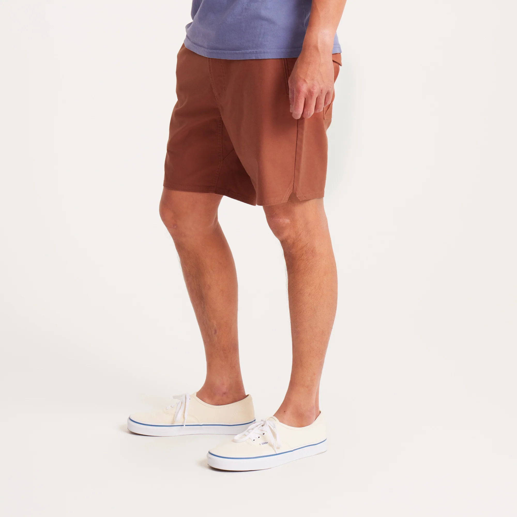 Layover Traveler Shorts - Ochre Red - Image 5